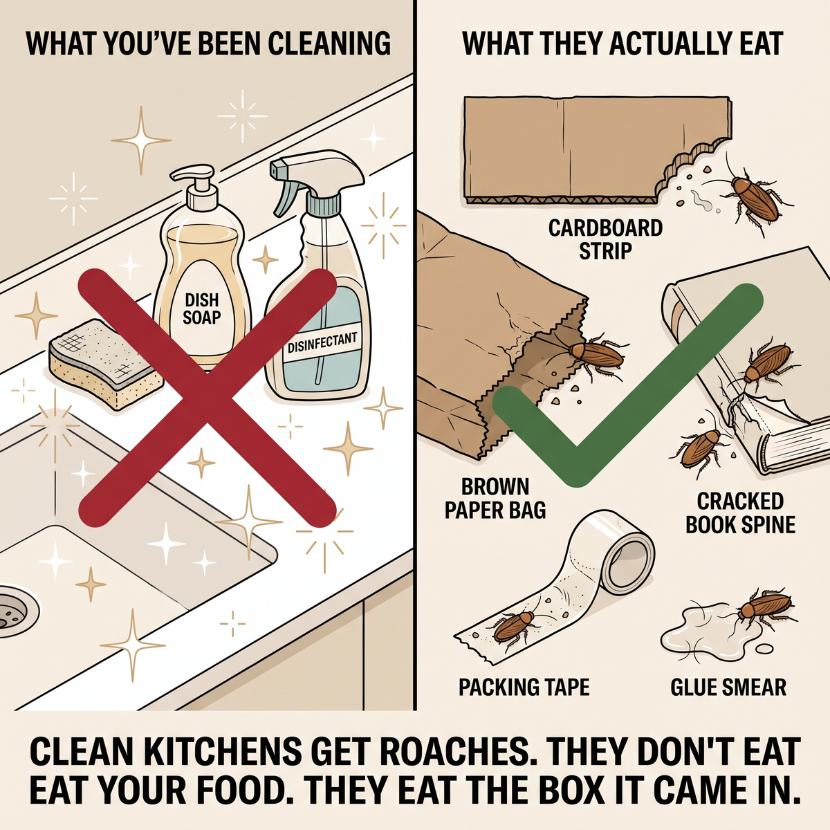 OUTSMART BAIT-RESISTANT ROACHES THAT IGNORE CHEAP STORE TRAPS