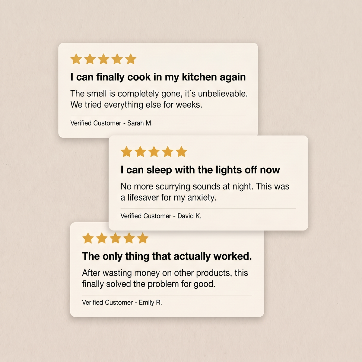 22,400+ REVIEWS FROM PEOPLE WHO TRIED EVERYTHING ELSE FIRST